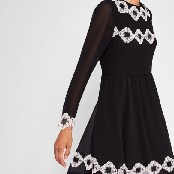 Ted Baker London Applique Detail Dress NWT - Picture 2 of 8